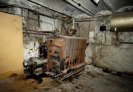 An aging furnace that struggles to heat every room