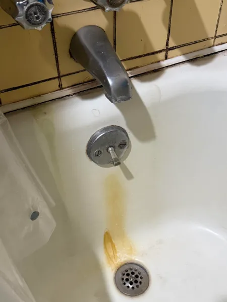 Stained Fixtures & Laundry