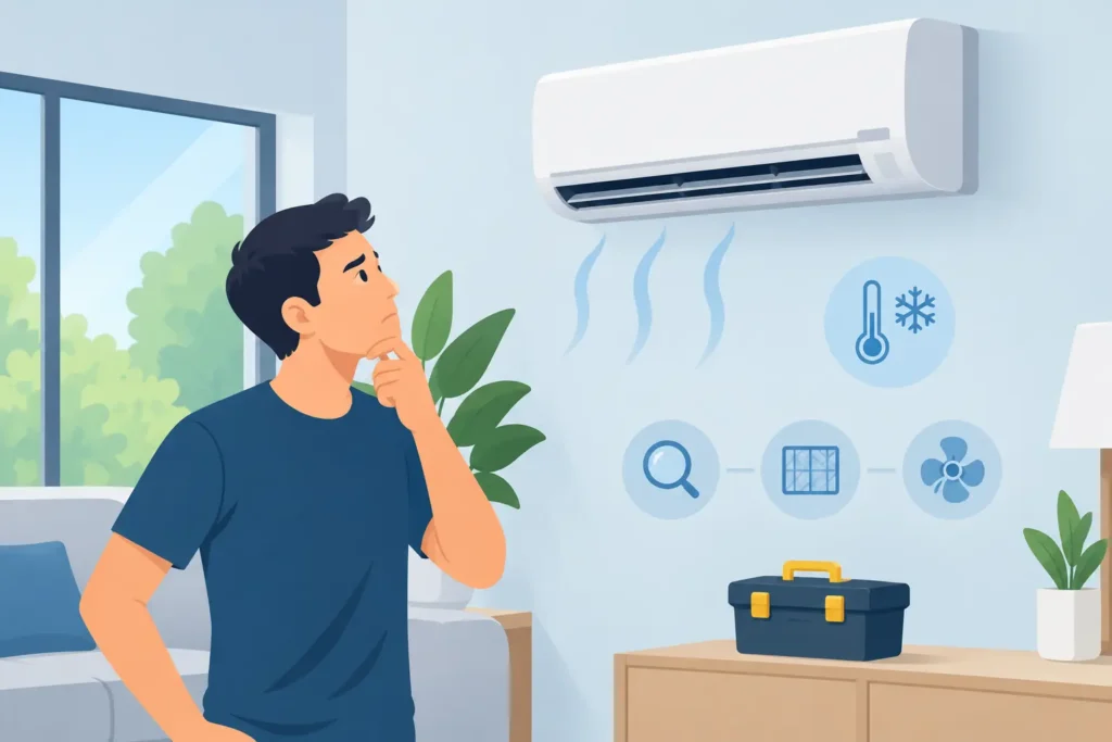 Air Conditioner Not Cooling? Start Here First