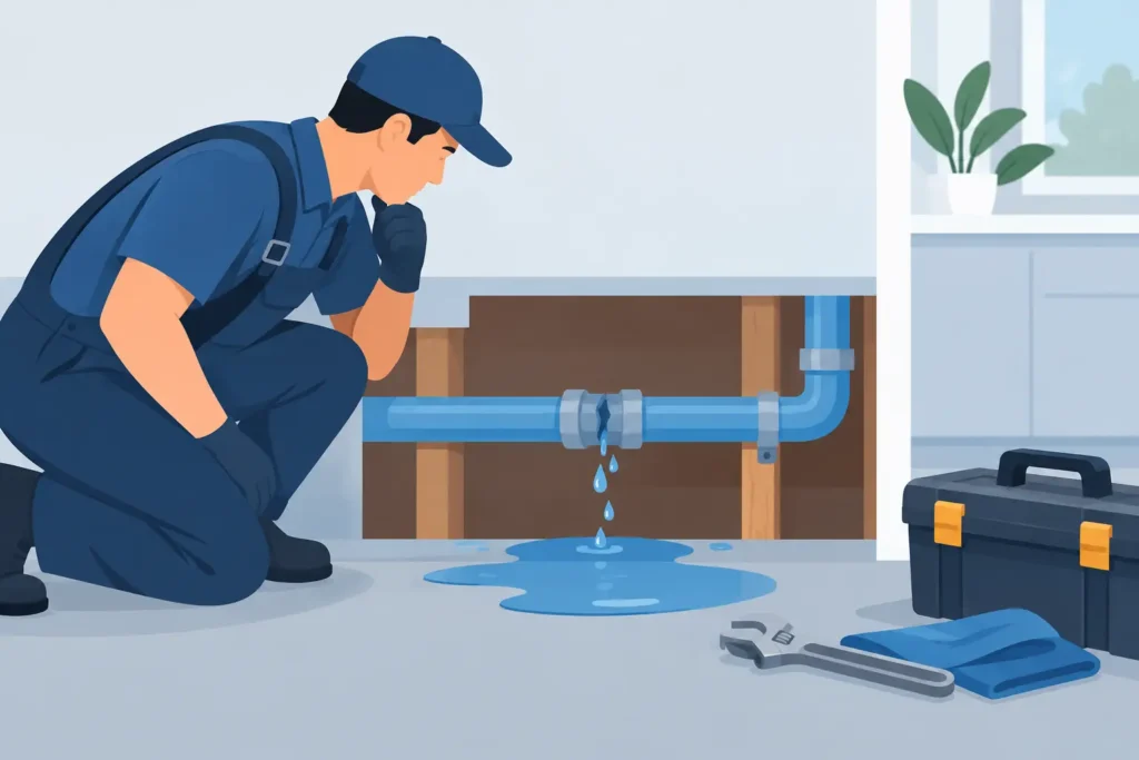 Water Line Leak Repair: What to Do First