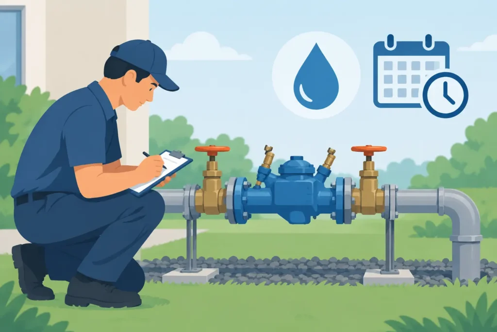 When to Schedule a Backflow Testing Service